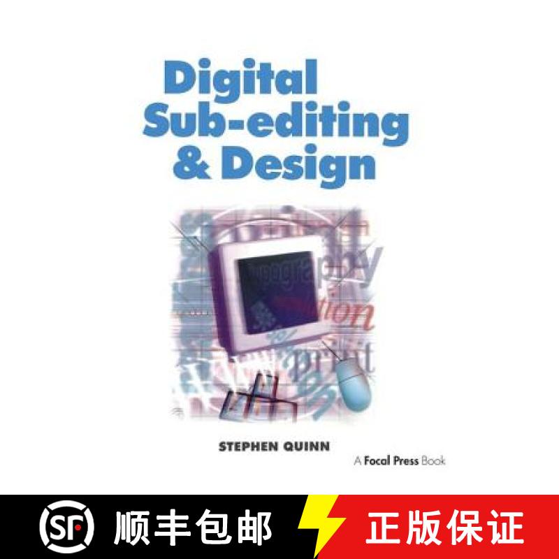 【3-4周达】Digital Sub-Editing and Design [9781138181007]