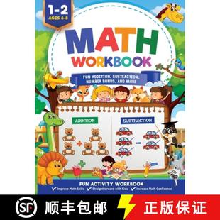Matching Fun Grade Math Time Fractions Addition ... Number Workbook Bonds 4周达 9781946525222 Subtraction