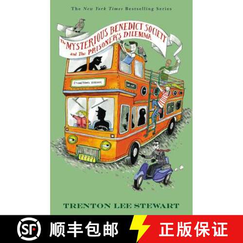 【3-4周达】精装 The Mysterious Benedict Society and the Prisoner's Dilemma [9780316045520]