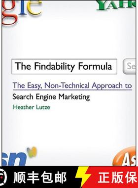 【3-4周达】The Findability Formula: The Easy, Non-Technical Approach To Search Engine Marketing [Wile... [9780470420904]