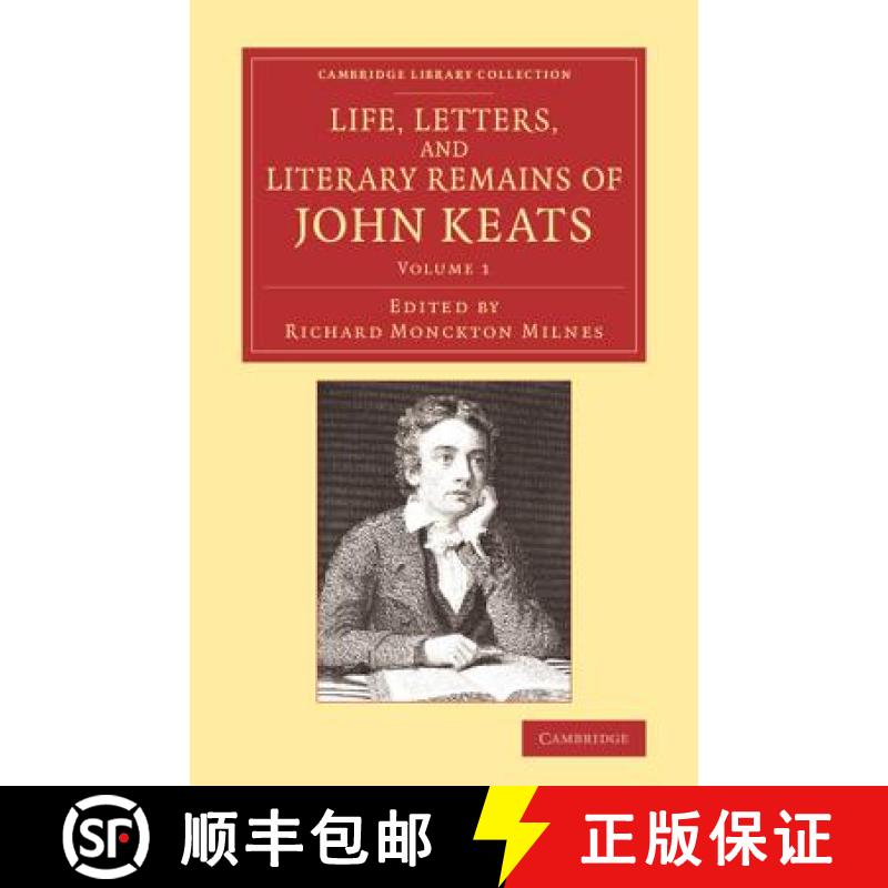 【3-4周达】Life, Letters, and Literary Remains of John Keats [9781108063555] - 实物图