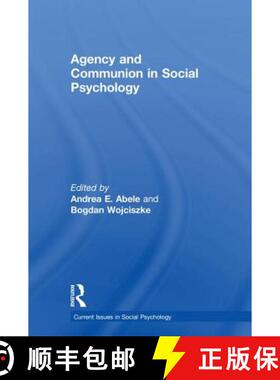 【3-4周达】Agency and Communion in Social Psychology [9781138570269]