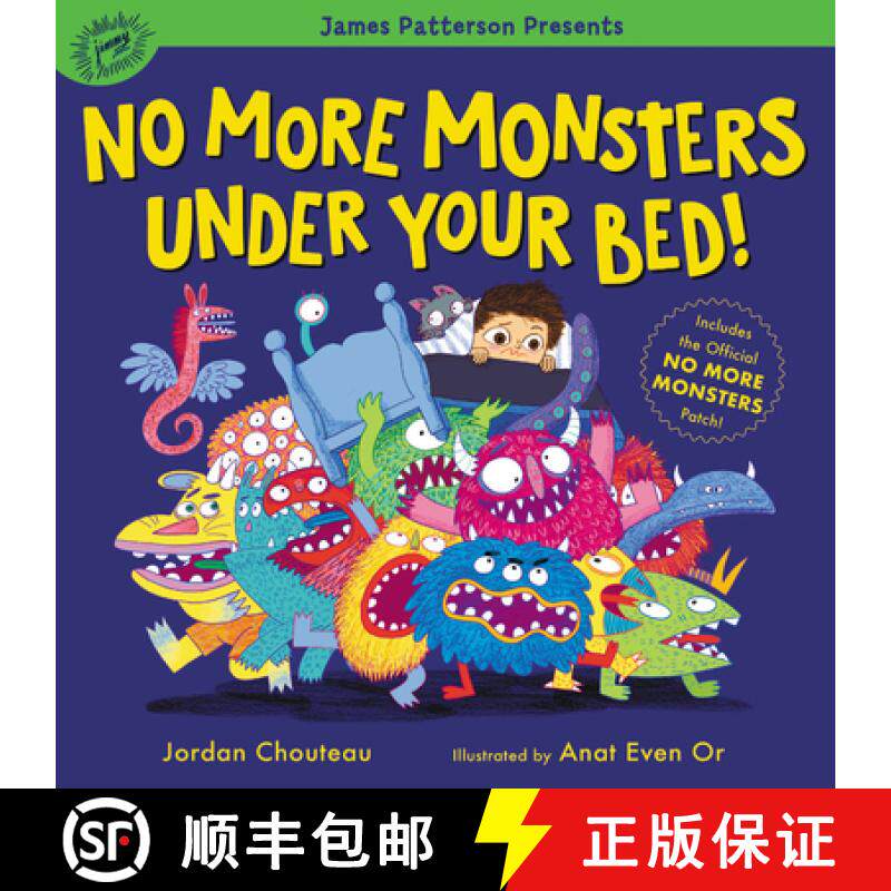 【3-4周达】No More Monsters Under Your Bed! [9780316453882]