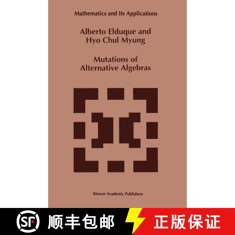 【3-4周达】Mutations of Alternative Algebras [9789048143733]