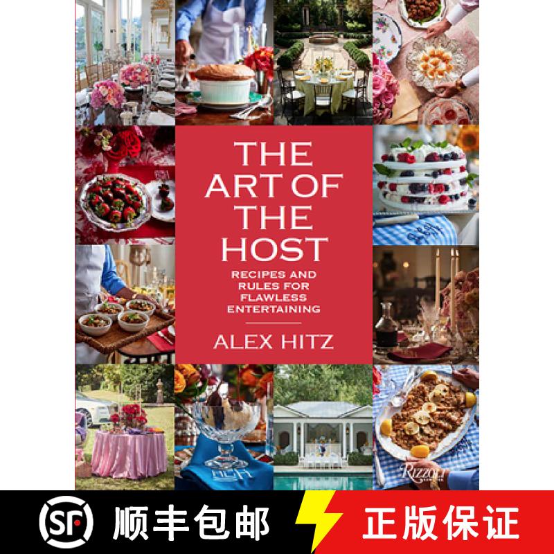 【3-4周达】The Art of the Host: Recipes and Rules for Flawless Entertaining [9780847863556]