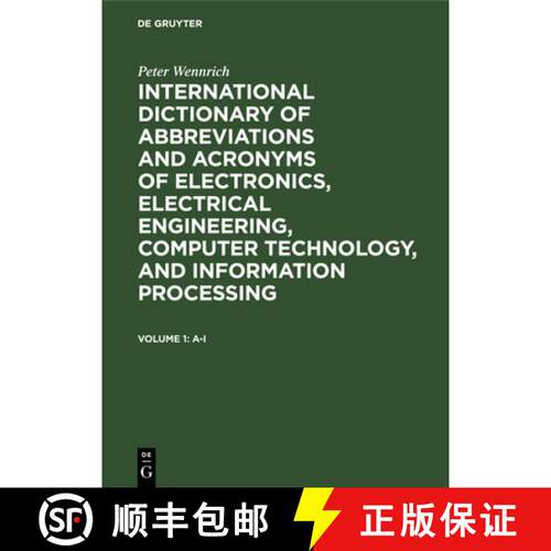 【3-4周达】精装 International dictionary of abbreviations and acronyms of electronics, electrical eng... [9783598109775]