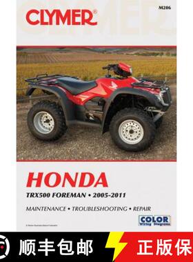 【3-4周达】Honda TRX500 Foreman Series ATV (2005-2011) Service Repair Manual [9781599694108]