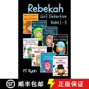 Books Ages Short Fun 4周达 ... Story The Detective Rebekah Children Girl Mysteries for 9780615877594