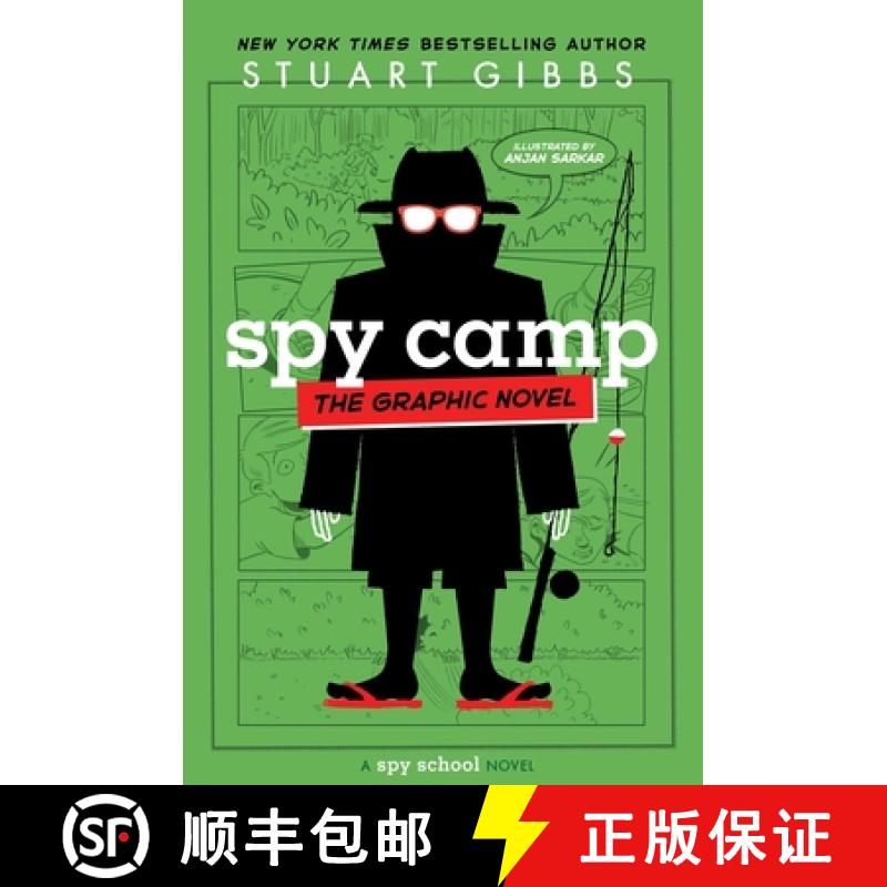 【3-4周达】Spy Camp the Graphic Novel: The Graphic Novel [9781534499386]