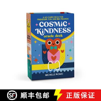 【3-4周达】Cosmic Kindness Oracle Deck : A 60-Card Deck for Friendship, Fun, and Big Feelings [9781454953197]