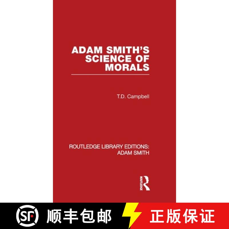 【3-4周达】SCIENCE OF MORALS, RLE ADAM SMITH [9780415561990]