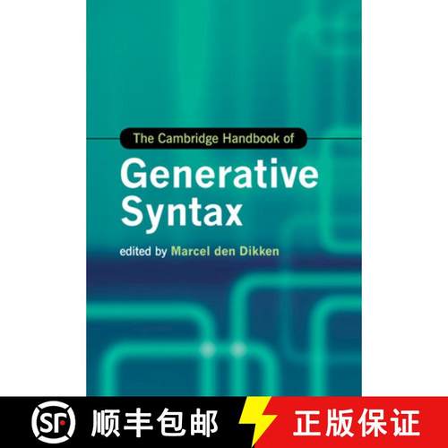 【3-4周达】The Cambridge Handbook of Generative Syntax [9781108744362]