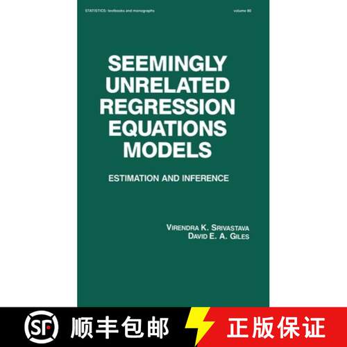 【3-4周达】精装 Seemingly Unrelated Regression Equations Models : Estimation and Inference [9780824776107]