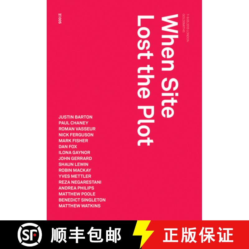 【3-4周达】When Site Lost the Plot [9780957529564]