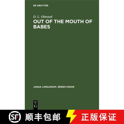 【3-4周达】精装 Out of the Mouth of Babes – Earliest Stages in Language Learning [9789027918925]