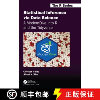 【3-4周达】Statistical Inference via Data Science: A ModernDive into R and the Tidyverse: A ModernDiv... [9780367409876]