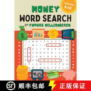 【3-4周达】Money Word Search for Kids Ages 8-12: 100 Puzzles on Earning, Saving, and Investing for Fu... [9798986558448]