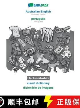 预订 BABADADA black-and-white, Australian English - portugues, visual dictionary - dicionario de imag... [9783752256192]