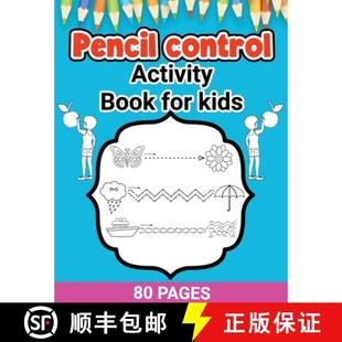 Activity 9786528227365 Toddlers Pencil Control Learn for Book to... 预订 Kids How Pages