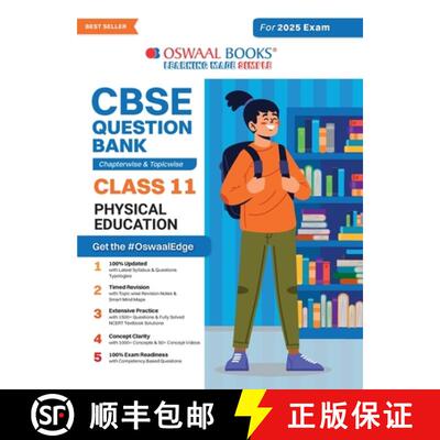 【3-4周达】Oswaal CBSE Question Bank Class 11 Physical Education, Chapterwise and Topicwise Solved Pa... [9789359585994]