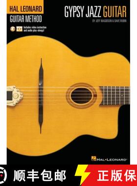 【3-4周达】Hal Leonard Gypsy Jazz Guitar Method by Jeff Magidson & Dave Rubin: Includes Video Instruc... [9781540021472]