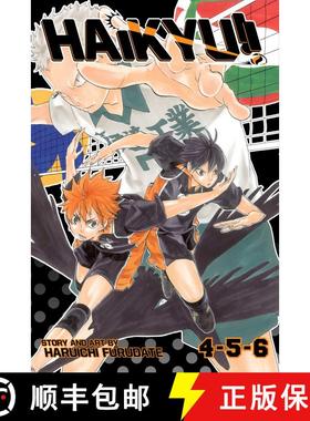 【3-4周达】Haikyu!! (3-in-1 Edition), Vol. 2 : Includes vols. 4, 5 & 6 [9781974747108]