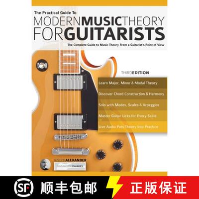 【3-4周达】The Practical Guide to Modern Music Theory for Guitarists [9781911267775]