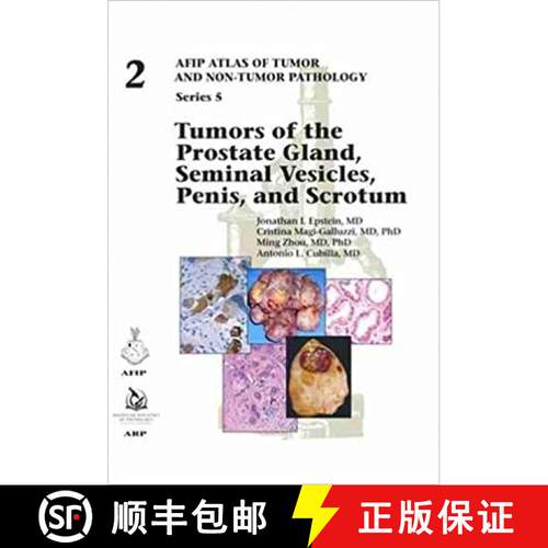 【3-4周达】精装 Tumors of the Prostate Gland, Seminal Vesicles, , and Scrotum (AFIP Atlas of Tumor an... [9781933477909]