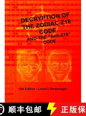 【3-4周达】Decryption of the Zodiac Z18 Code: and the Anti-Z [9781716815904]