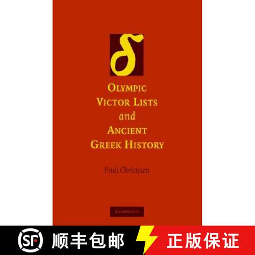 【3-4周达】精装 Olympic Victor Lists and Ancient Greek History [9780521866347]