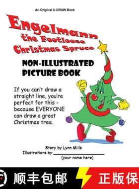 【3-4周达】Engelmann the Footloose Christmas Spruce Non-Illustrated Picture Book [9781970022681]