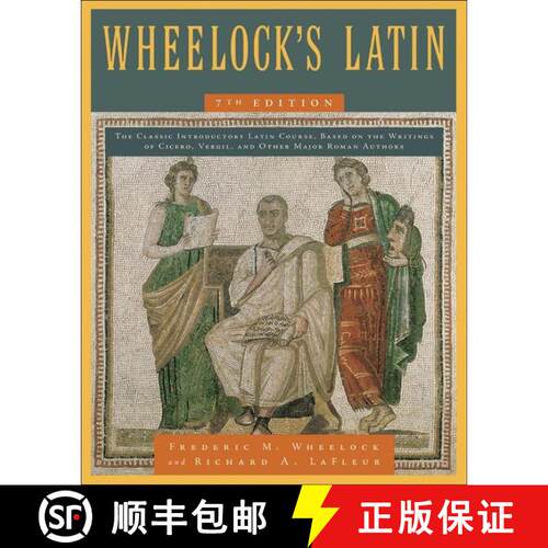 【3-4周达】精装 Wheelock's Latin, 7th Edition [9780061997211]