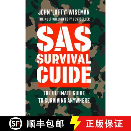 【3-4周达】SAS Survival Guide: How to Survive in the Wild, on Land or Sea [9780008133788]