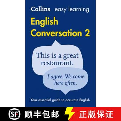 【3-4周达】Easy Learning English Conversation Book 2: Your Essential Guide to Accurate English [9780008101756]