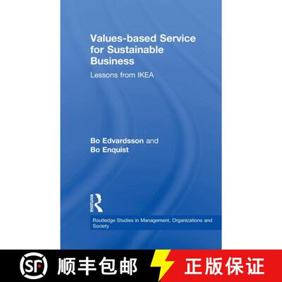 【3-4周达】Values-Based Service for Sustainable Business: Lessons from Ikea [9780415620390]
