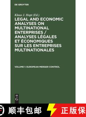 预订 European Merger Control [9783110087031]