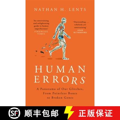 【3-4周达】Human Errors: A Panorama of Our Glitches, From Pointless Bones to Broken Genes [9781474608350]