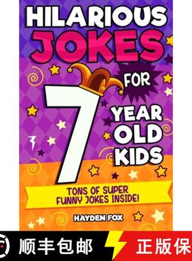 【3-4周达】Funny Puns - Seven Year Old Edition: An Awesome LOL Joke Book For Kids Filled With Tons of... [9781989968017]