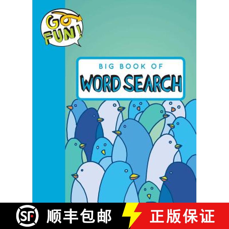 【3-4周达】Go Fun! Big Book of Word Search [9781449464875]