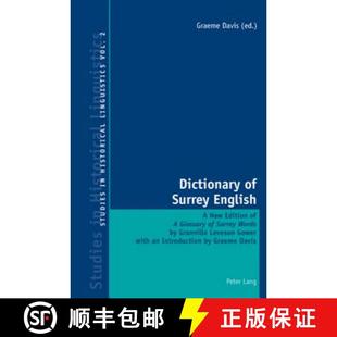 Words ... Dictionary Surrey Glossary 9783039110810 Leveson 预订 New English Granville Edition