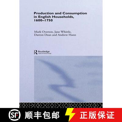 【3-4周达】精装 Production and Consumption in English Households 1600-1750 [9780415208031]