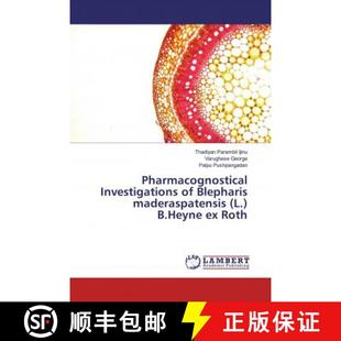Roth B.Heyne maderaspatensis Investigations Blepharis 9786137777145 预订 Pharmacognostical
