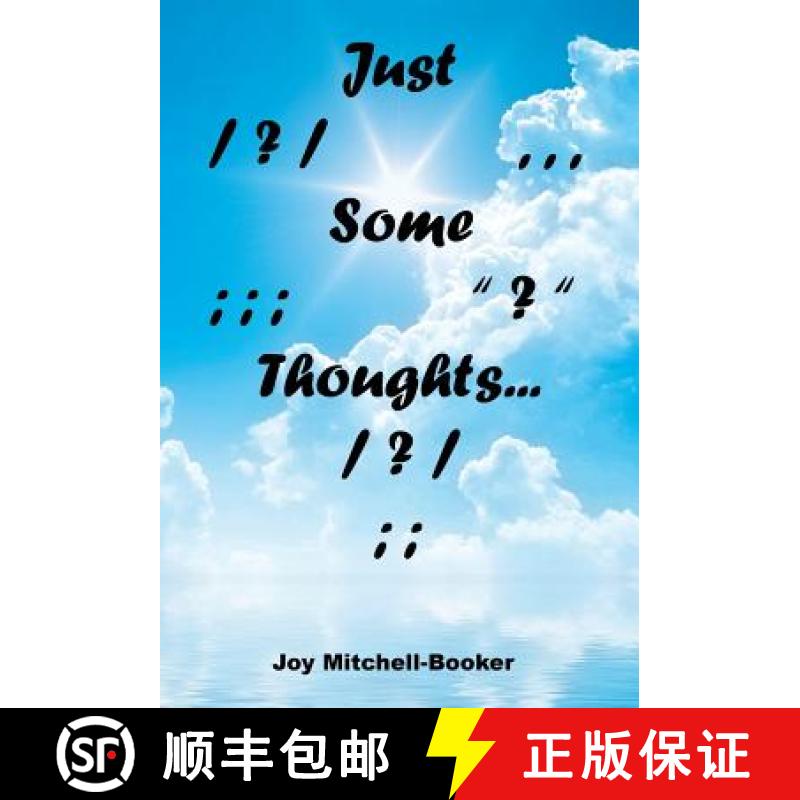 【3-4周达】Just Some Thoughts [9781608625987]