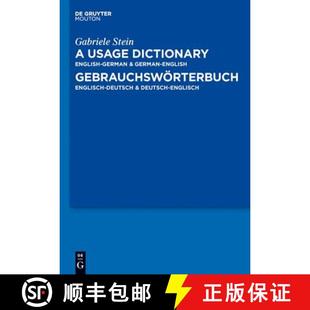 Deut... Dictionary Gebrauchsworterbuch Englisch German Usage English 9783110296860 预订 Deutsch