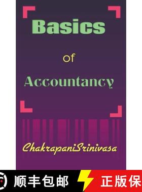 【3-4周达】Basics of Accountancy [9781393936077]