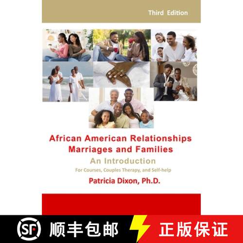 【3-4周达】精装 African American Relationships, Marriages, and Families-An Introduction: For Courses,... [9780996800051]