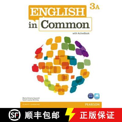 【3-4周达】English in Common 3a Split: Student Book with Activebook and Workbook [9780132628754]