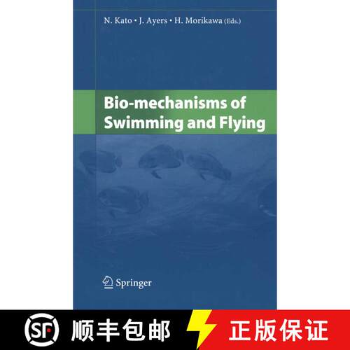 【3-4周达】精装 Bio-mechanisms of Swimming and Flying [9784431222118]
