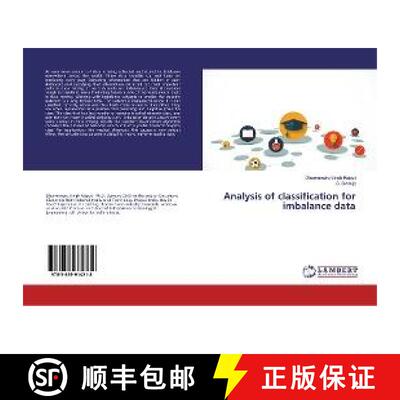 预订 Analysis of classification for imbalance data [9783659914218]