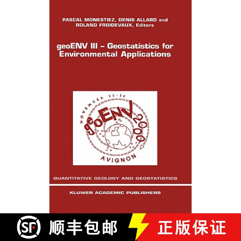 【3-4周达】geoENV III - Geostatistics for Environmental Applications: Proceedings of the Third Europe... [9780792371069]